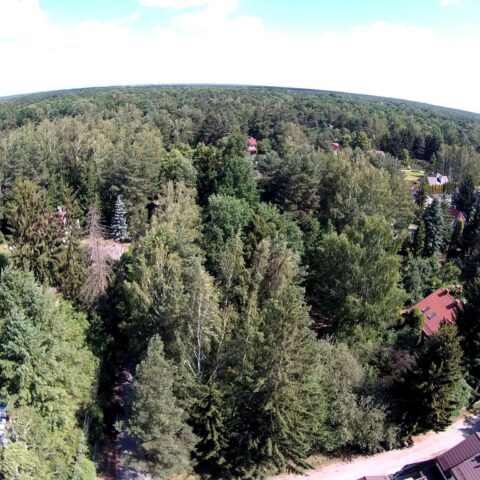 Zalesie z drona - fot. J. Franczuk