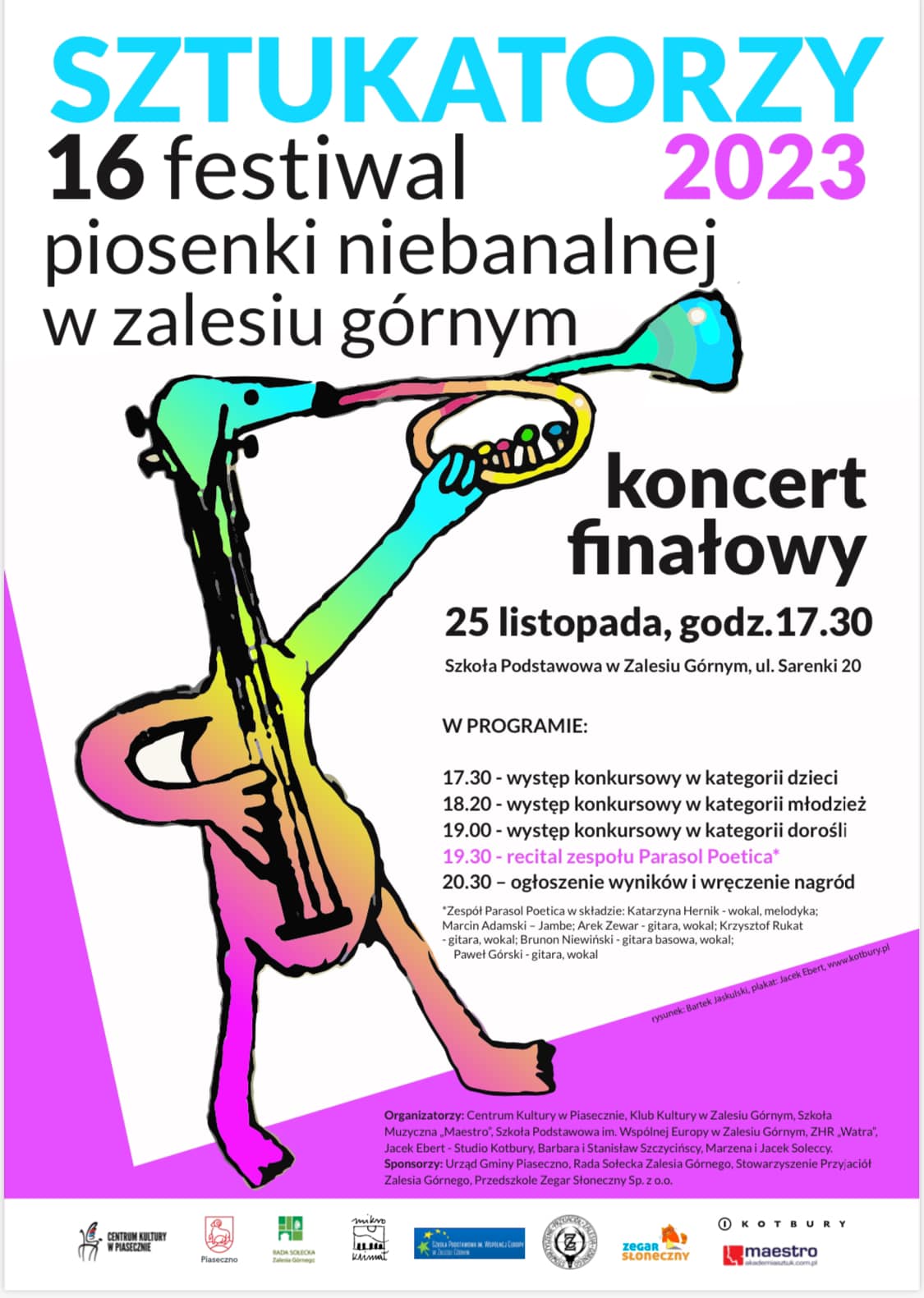 Sztukatorzy - 16 festiwal piosenki niebanalnej w Zalesiu Górnym