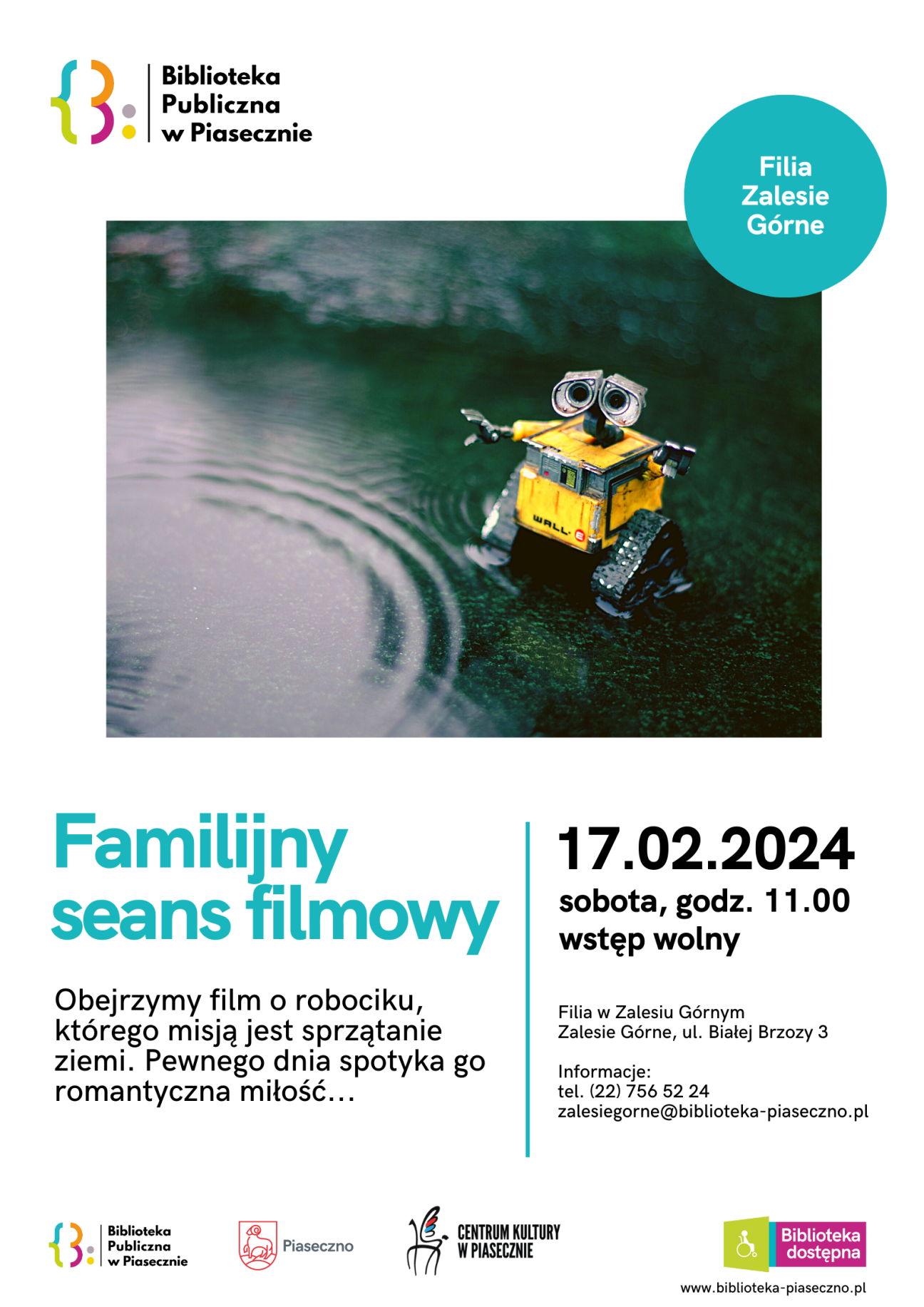 plakat Familijny seans filmowy