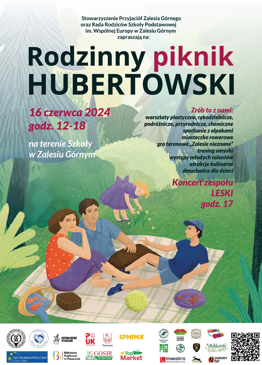 Rodzinny piknik Hubertowski